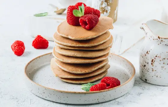 Pancakes z odżywką białkową bez banana, które nie są suche